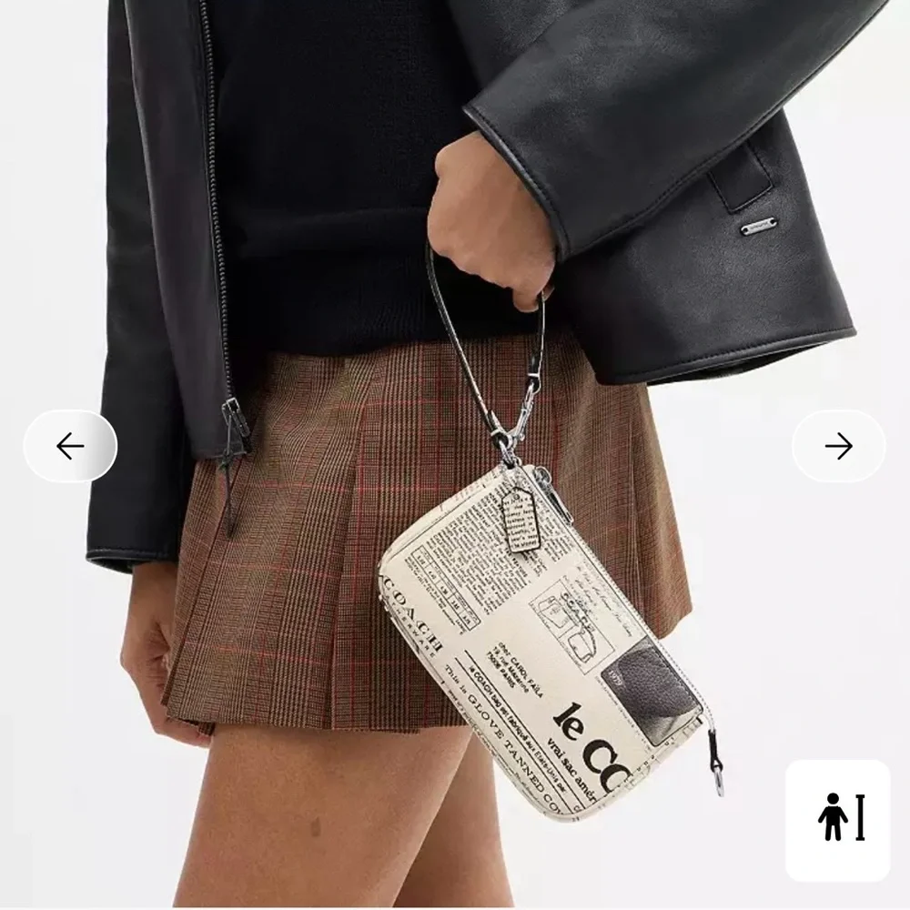 NWOT Coach Nolita in Newspaper Print - Picture 3 of 7